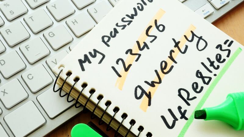 A password management service will store all your passwords together under one master password. Photograph: iStock