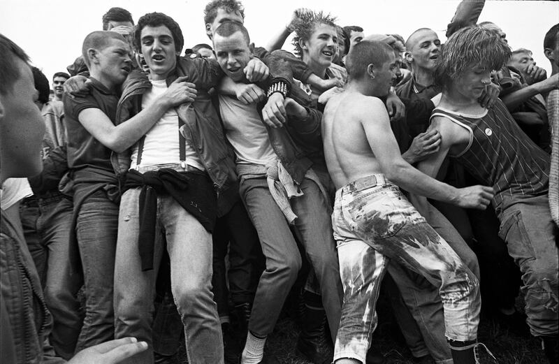 Lark in the Park, Booterstown, 1986. Photograph: Tony O'Shea