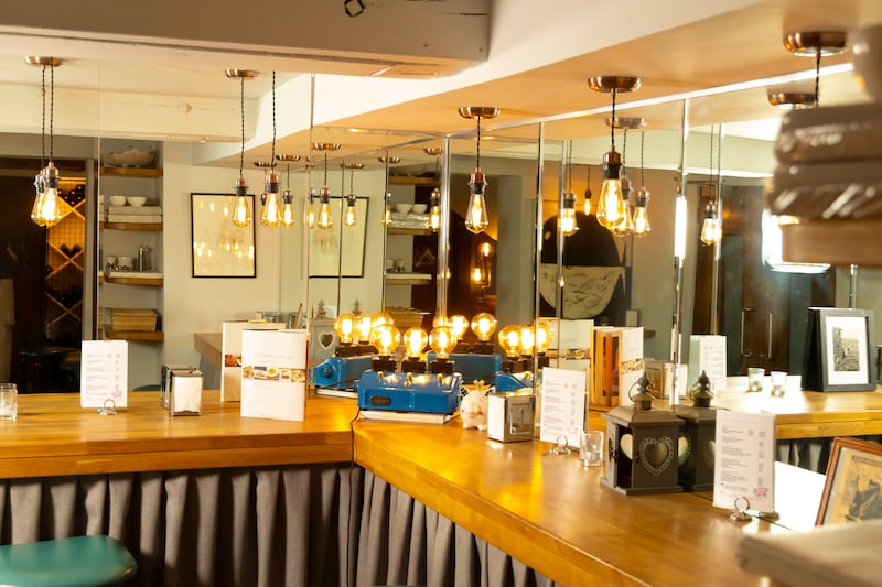 The wine bar of The Tannery in Dungarvan. Photograph: Patrick Browne