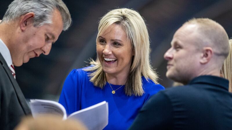 Diane Forsythe (DUP) is an accountant by profession. Photograph: Liam McBurney/PA Wire