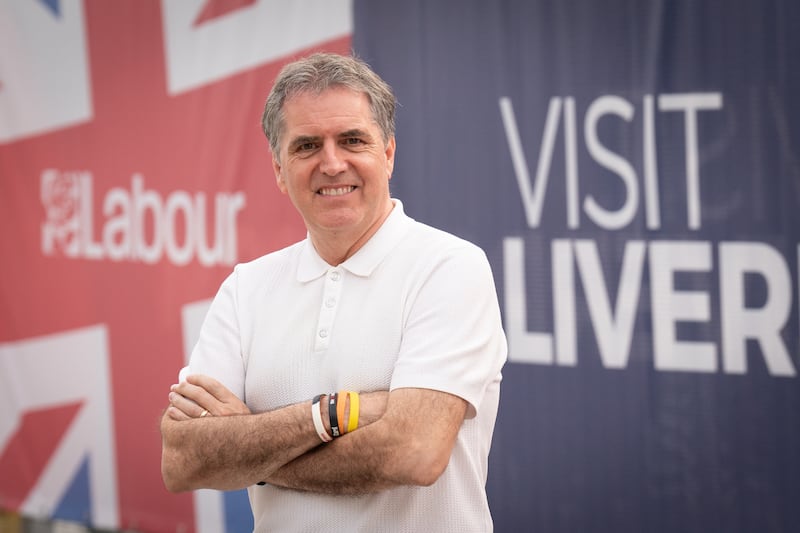 Liverpool Mayor Steve Rotheram: 'They looked at people like us in the north almost as second-class citizens.' Photograph: Stefan Rousseau/PA