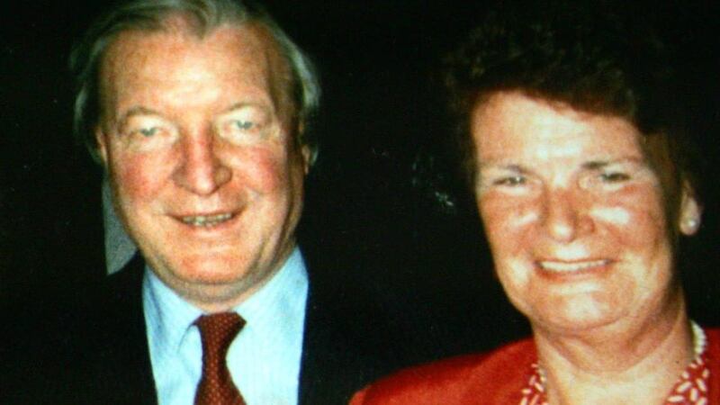 Charles and Maureen Haughey. Photograph: Bryan O’Brien