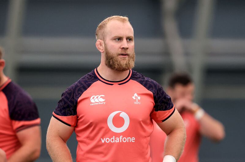 Ireland's Jeremy Loughman. Photograph: Dan Sheridan/Inpho