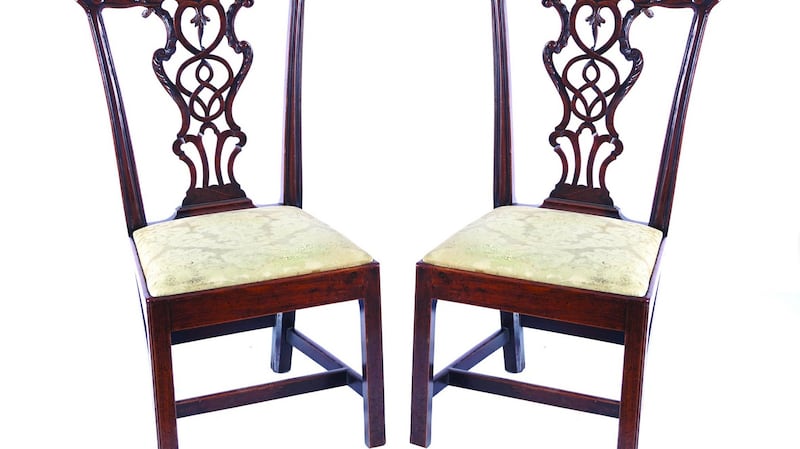 Chippendale chairs