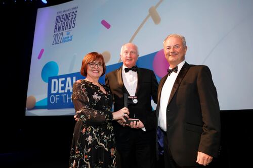 Global Shares wins Deal of the Year at Irish Times Business Awards