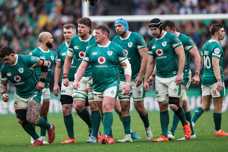 Ireland produced an untypical performance in Rome as the fallout from the France defeat was evident but this team's overall record remains impressive. Photograph: Billy Stickland/Inpho