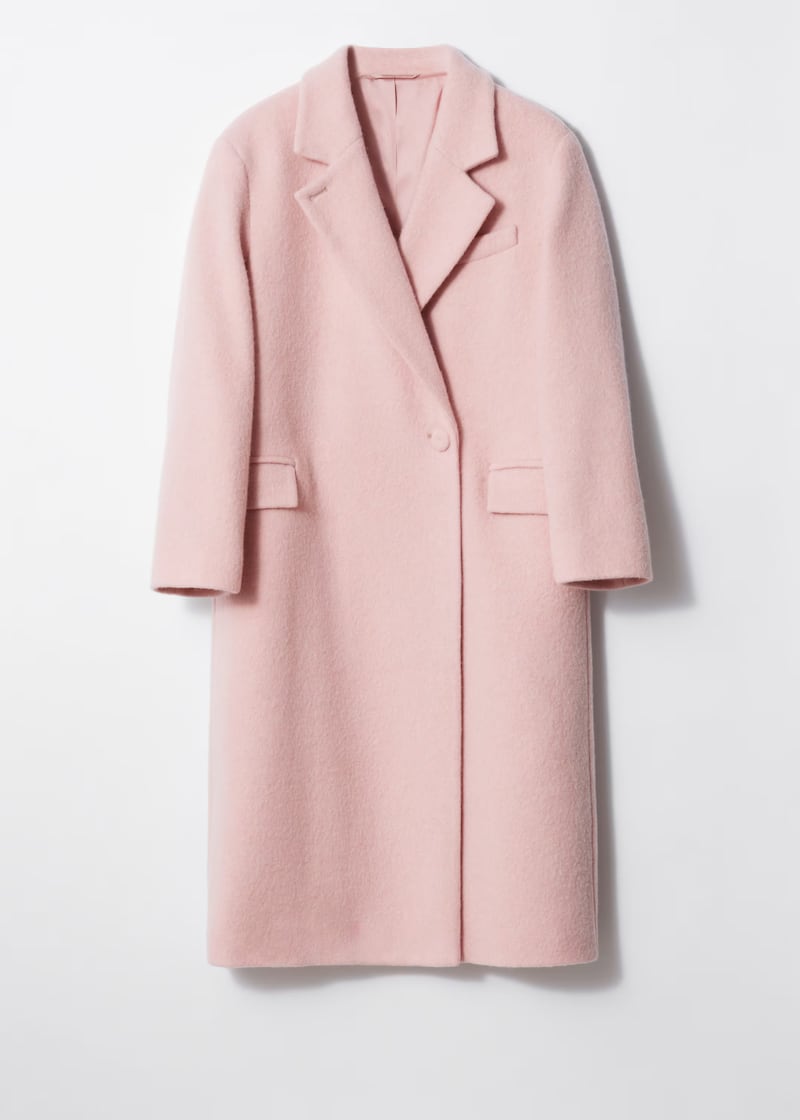 Pink coat, €249, & Other stories