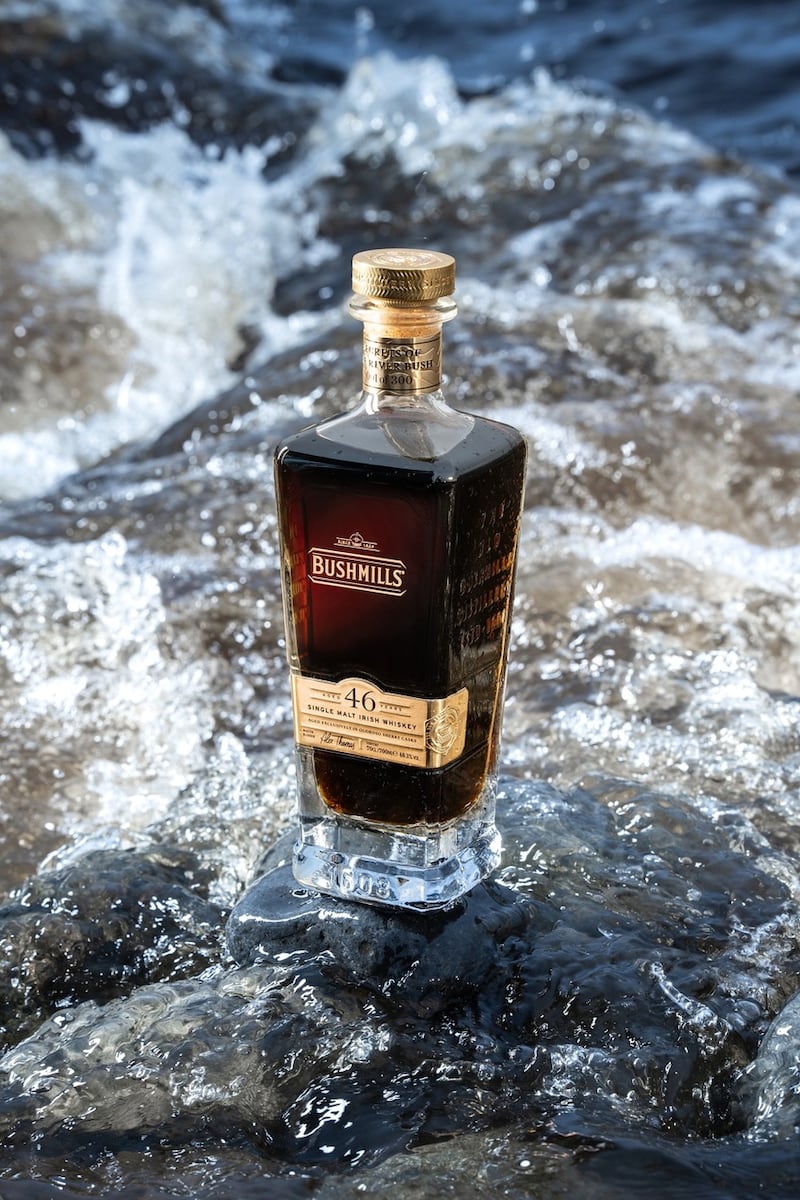 A bottle of the Bushmills €12,000 whiskey, Secrets of the River Bush