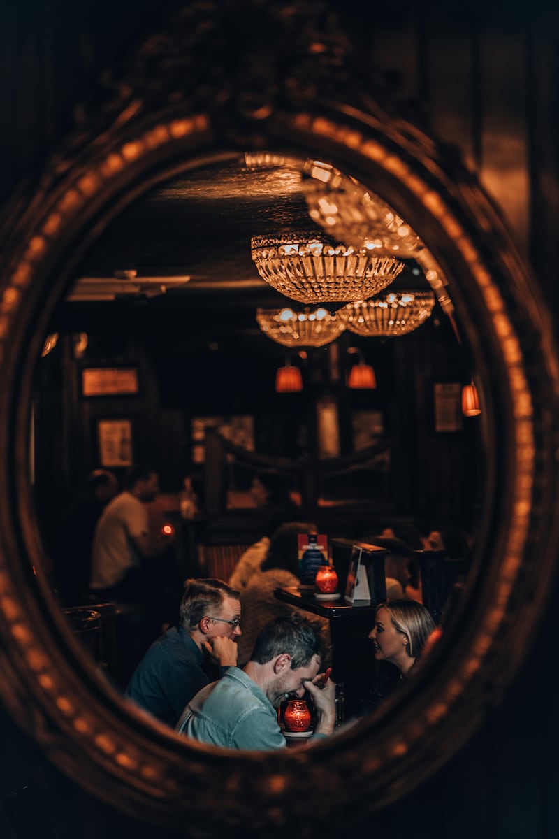 A speed-dating event barbeque for single people. Photograph: Lucas Almedia