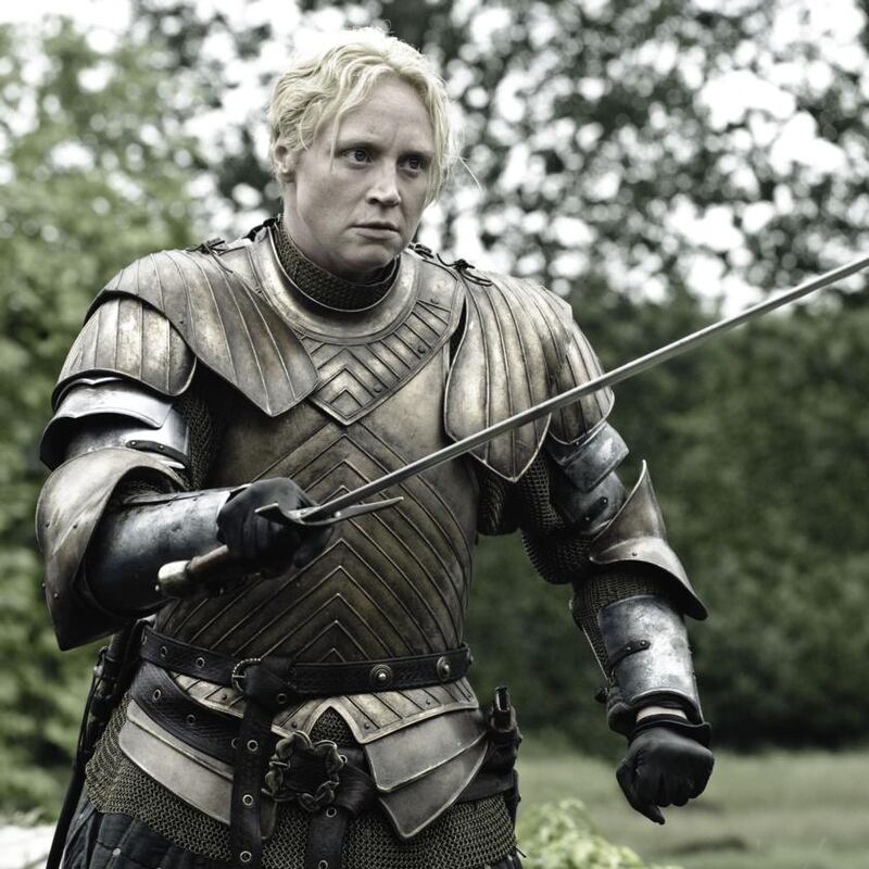 Game of Thrones: Gwendoline Christie as Brienne of Tarth