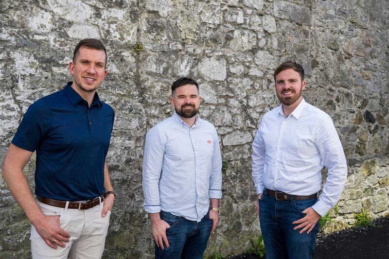 From L-R: AIB’s Head of Galway and Mayo, Barry Cooley, CitySwift co-founder Alan Farrelly and CitySwift CEO and co-founder Brian O’Rourke, pictured at PorterShed in Galway.