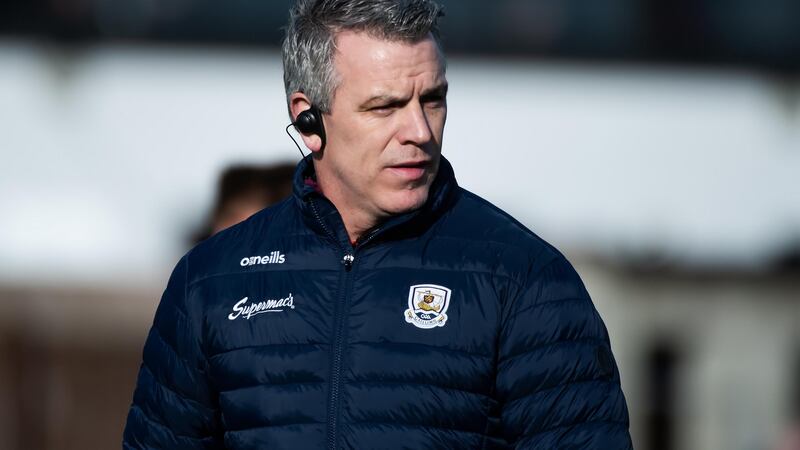 Galway manager Padraic Joyce wants his team to play kicking football. File photograph: Inpho