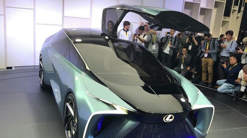 Lexus LF30 concept: while the autonomous gadget-laden concept will never see the road, it’s front nose styling give a hint towards the signature of new fully-electric Lexus models