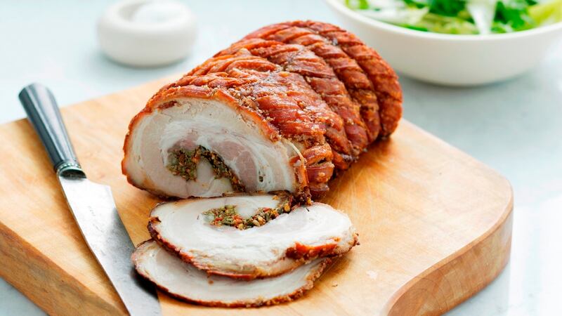 Roast pork