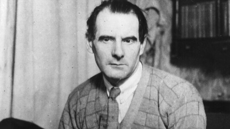 Sean O’Casey  at his desk. Photograph: Hulton Archive/Getty