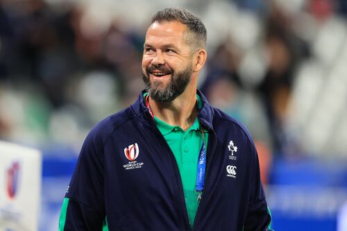 Ireland’s Andy Farrell named World Rugby Coach of the Year