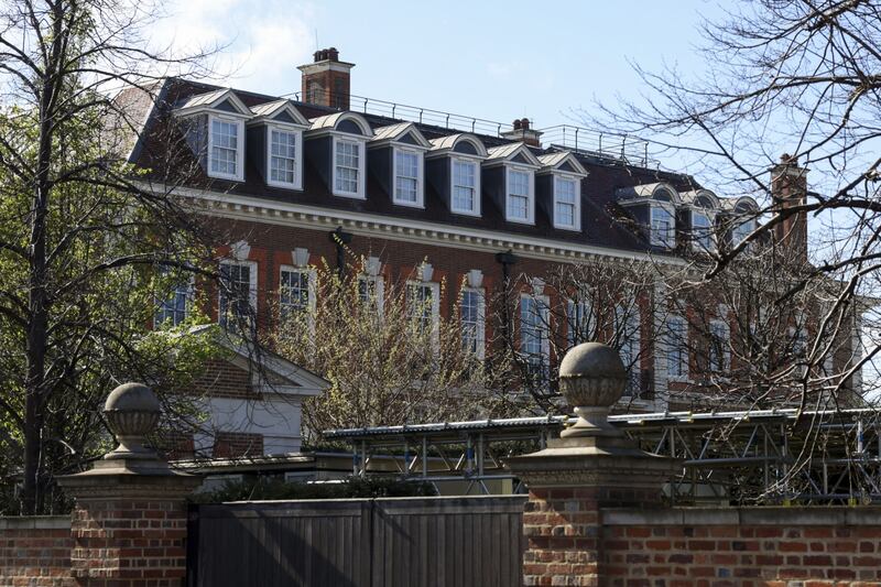 Witanhurst mansion in Highgate, London: owned by Andrey Guryev, Russia’s fertiliser king and “a known close associate of Putin". Photograph: Hollie Adams/Bloomberg