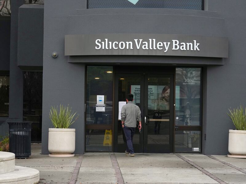 Silicon Valley Bank’s headquarters in Santa Clara, California: the bank's collapse last Friday was the second-biggest in US history in terms of assets. Photograph: Jim Wilson/The New York Times