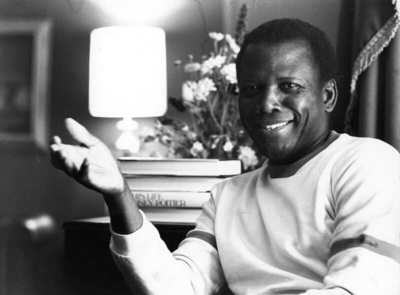 Sidney Poitier in 1980. Photograph:  Evening Standard/Getty