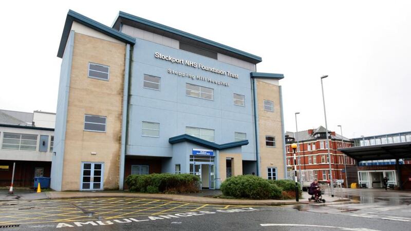 File photograph of  Stepping Hill hospital in Stockport where nurse Victorino Chua  murdered  patients.  Photograph:  Dave Thompson/PA Wire