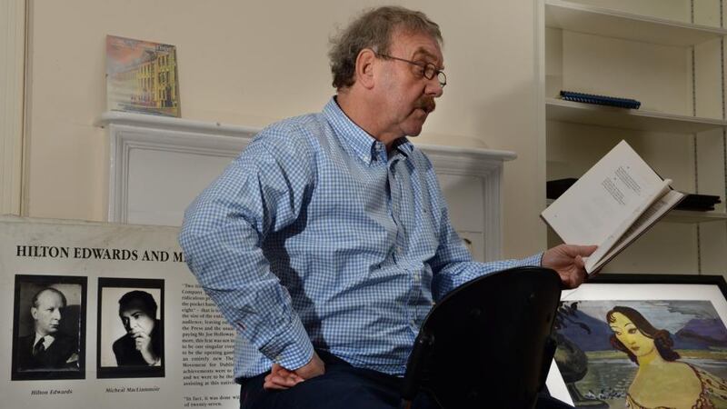 Michael Colgan at work in the Gate Theatre.