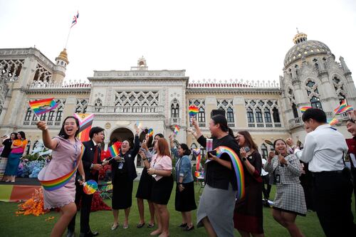 Thailand to be first southeast Asian country to recognise same-sex marriage