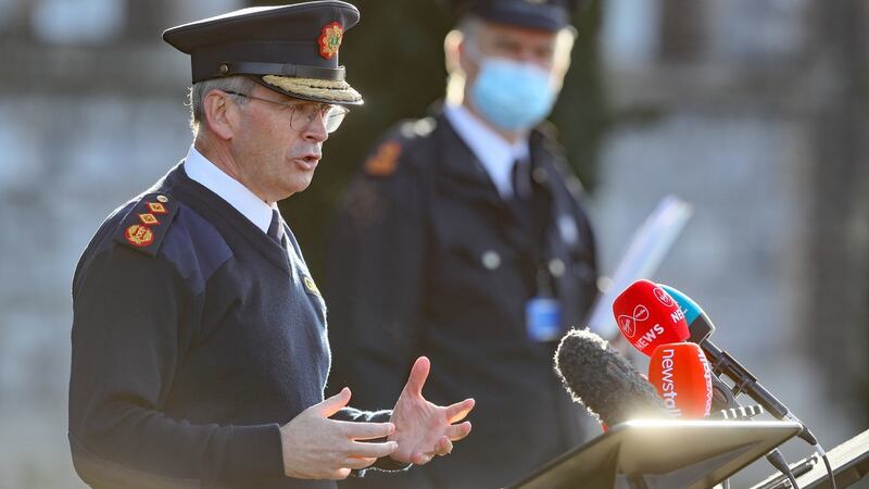 Garda Commissioner Drew Harris. Photograph: Brian Lawless/PA Wire