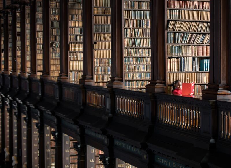 Trinity’s Old Library. Photograph: Paul Sharp/Sharppix