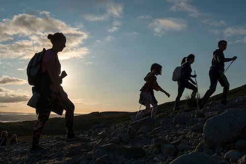 Thousands of pilgrims climb Croagh Patrick on Reek Sunday