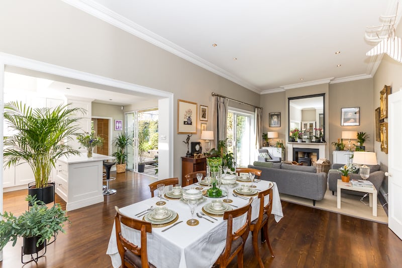 Open-plan living/dining area at 13 Raymond Street 