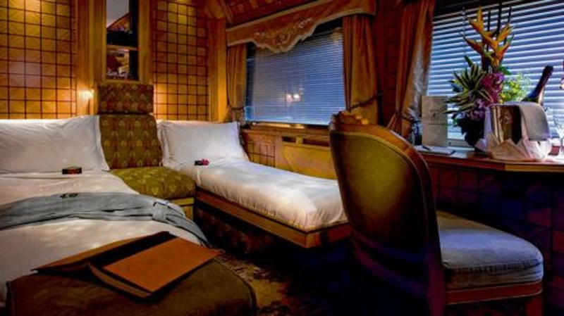 Your cabin awaits on the Orient Express