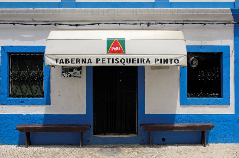 A taberna in Alcochete, across the Tagus from Lisbon. Photograph: Getty Images