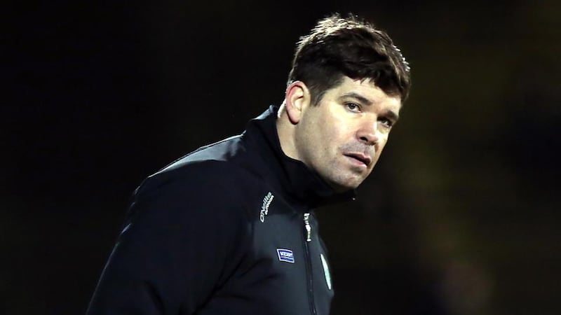 Kerry manager Eamonn Fitzmaurice: “You can’t be getting cards left, right and centre.” Photograph: Inpho/John McVitty