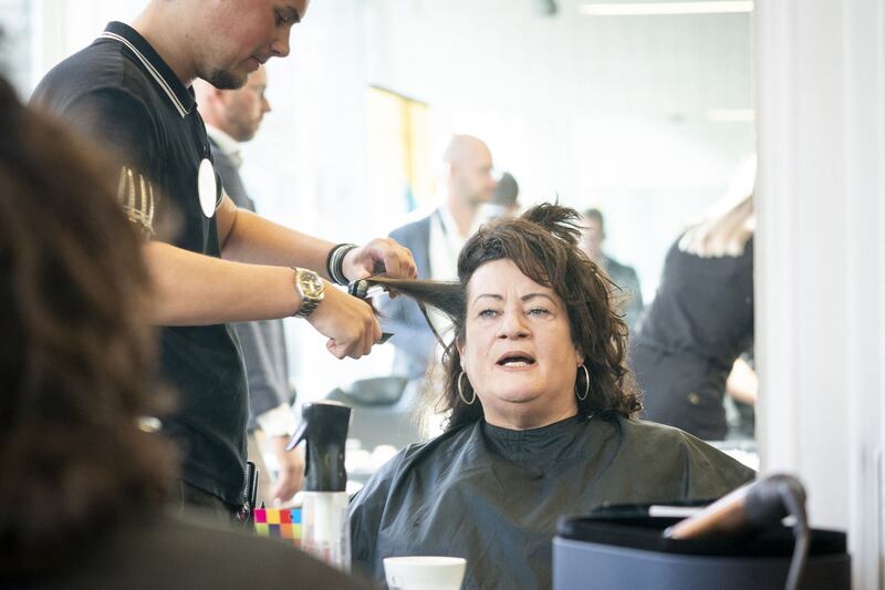 Agrarian political party leader Caroline van der Plas of the BBB. Van der Plas is a former journalist and sole member of parliament for the BBB since 2021Photograph: Jeroen Jumelet/AFP