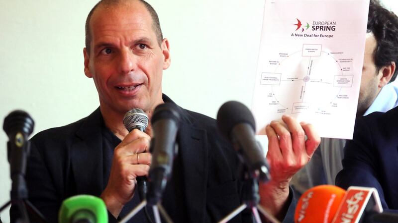 Yanis Varoufakis: ‘Of course Ireland is a tax haven’. Photograph:  EPA/Matteo Bazzi