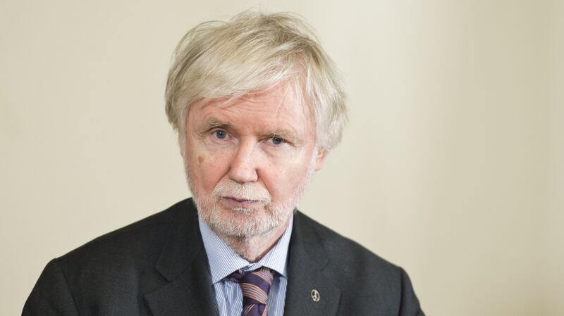 Finnish Social Democrat member of parliament and former foreign minister Erkki Tuomioja: ‘If there was a third world war, Finland would be destroyed before we could be liberated by Nato.’ Photograph: Michael Gottschalk/Photothek via Getty Images