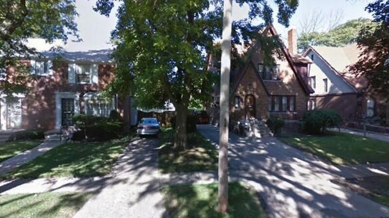 A house on Prevost Street in Detroit – one of the properties bought by the family in Michigan.