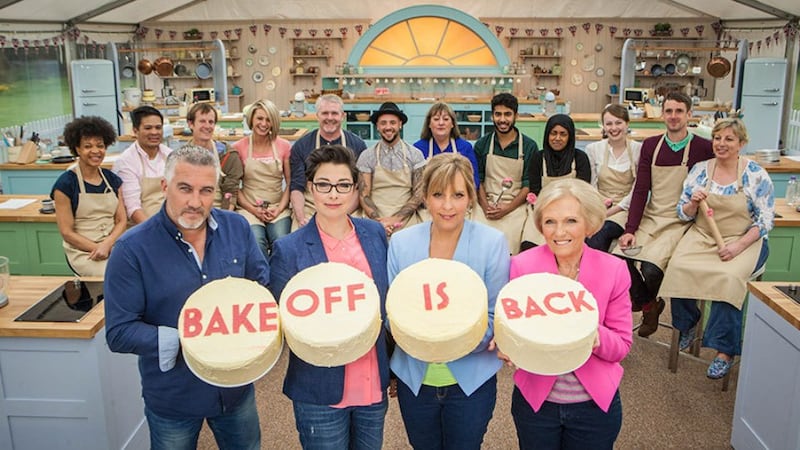 This year’s bakers are a typically eclectic bunch. There’s Ugne, a Lithuanian body-builder, Stu, a tattooed musician, Flora, a “young person”, and Paul, “a prison governor with a penchant for sugar craft” (I don’t know what that is, but I’m game if Paul is).