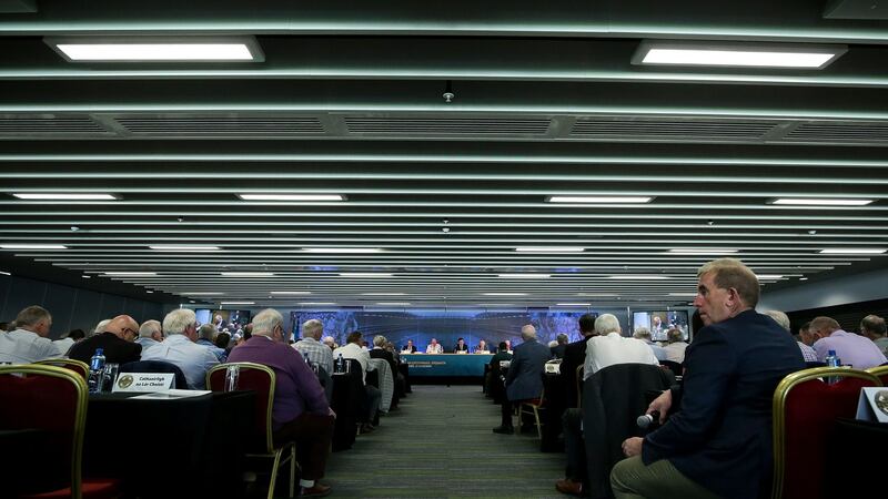 A view of the GAA Special Congress in Cork. Photograph: Inpho