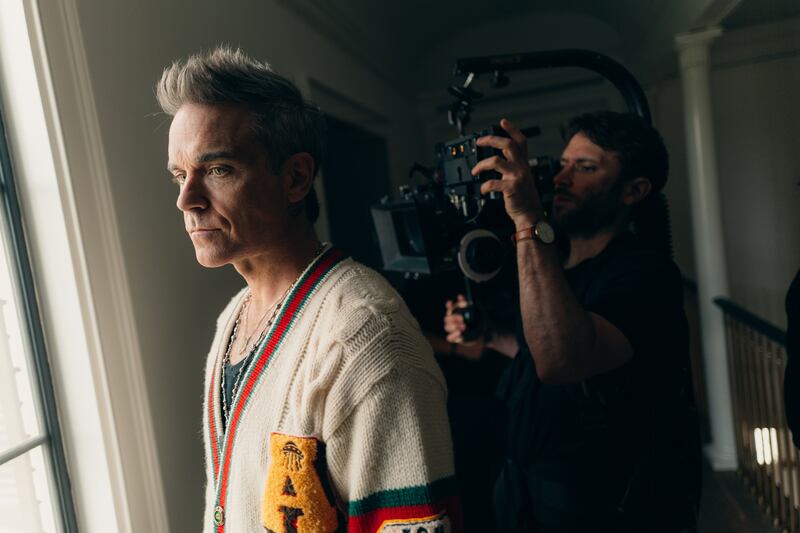 Robbie William. Photograph: Netflix