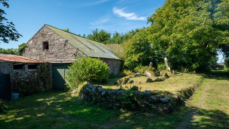 The property has a 70-acre farm