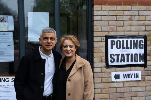 Sadiq Khan elected London mayor for third term in further boost for Labour