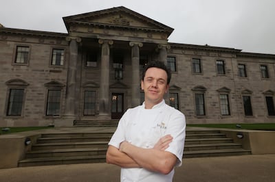 Head chef Richard Picard Edwards at Ballyfin Demesne, Co Laois. Photograph: Alan Betson
