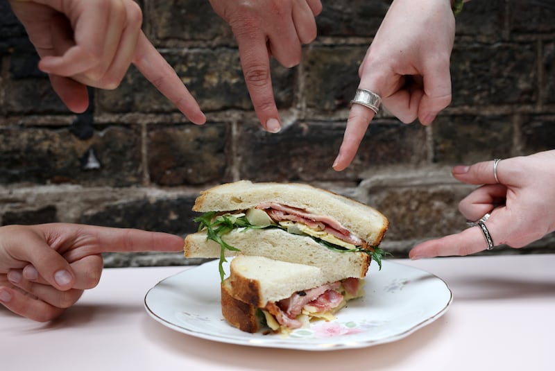 In December, the cafe sold 3,000 of the pear and bacon sandwiches. Photograph: Laura Hutton