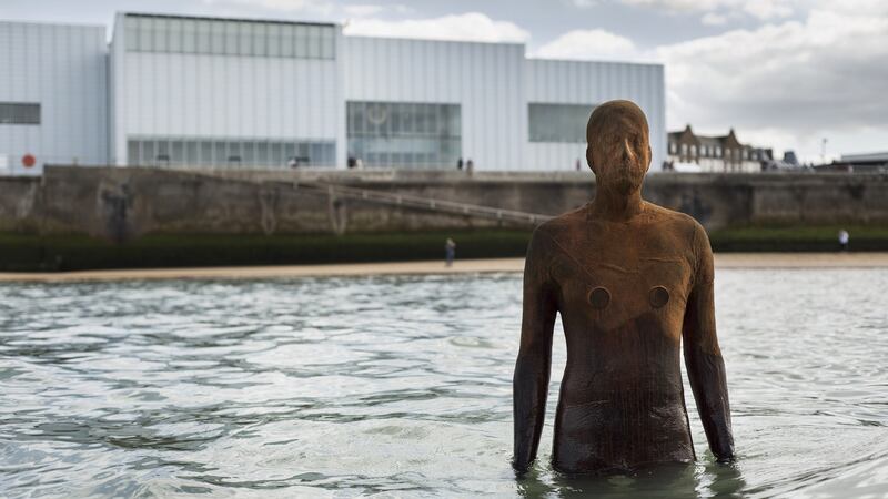 Anthony Gormley’s Another Time installation at Margate