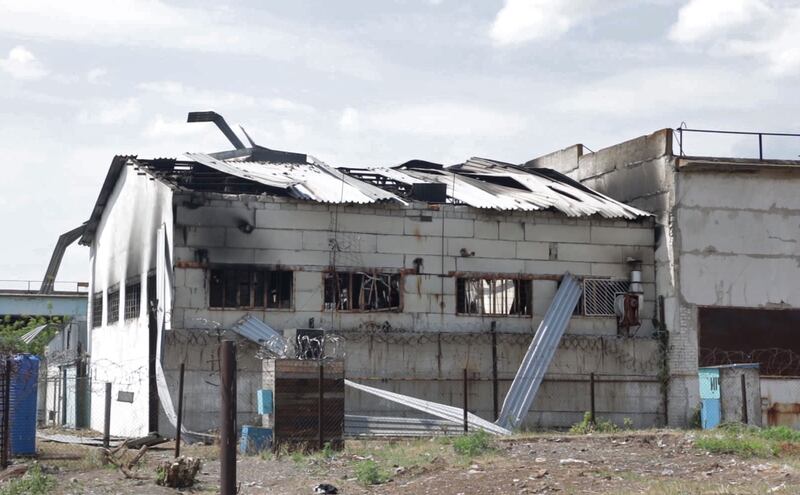 Both sides alleged the attack on the prison was premeditated and intended to silence the Ukrainian prisoners and to destroy evidence. Photograph: AP