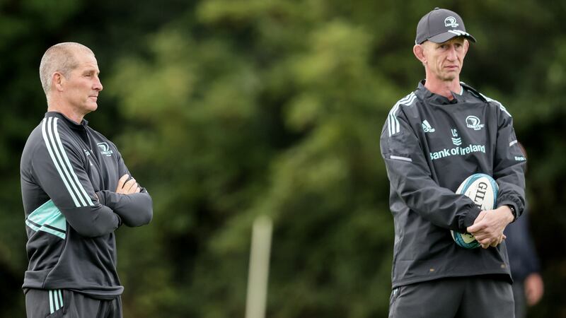 Stuart Lancaster initially signed a one-year deal with Leinster but stayed for seven. Photograph: Ben Brady/Inpho