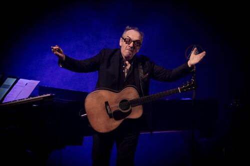 Elvis Costello with Steve Nieve in Dublin review:  Moments of unadulterated pleasure you simply didn’t expect