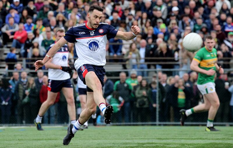 New York's Shane Carthy in action against Leitrim earlier this month. Photograph: Sharon Redican/Inpho