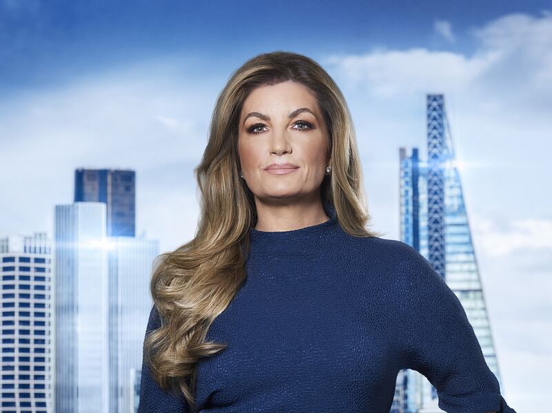 Karren Brady: 'Of course, if I were a candidate against Lord Sugar, I’d beat him hands down.' Photograph: Ray Burmiston/BBC